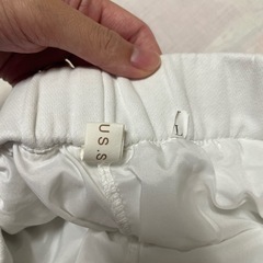 レディース キュロット 白の画像