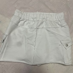 レディース キュロット 白の画像