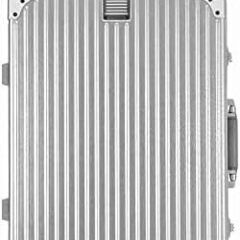 [Yuweijie] 銀色系ボディーカラーを改良！！スーツケース アルミフレーム キャリー ケース機内持ち込み 預け入れスーツケース 大型トロリーケース 軽量キャリーバッグ 静音ダブルキャスター 耐衝撃 旅行 ビジネス 出張 tsaロック付 保護カバー付き，シの画像