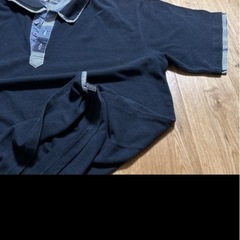委託品メンズ4L紺色ポロシャツの画像