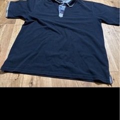 委託品メンズ4L紺色ポロシャツの画像
