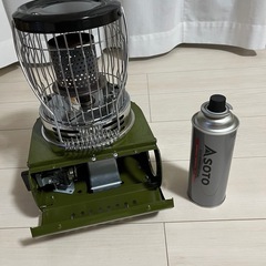 ポータブル　ガス缶ストーブの画像