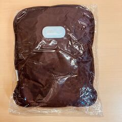 充電式エコ湯たんぽ（柔らかくて暖かいカバー付き）ブラウン・Lサイズ（2023年製）の画像