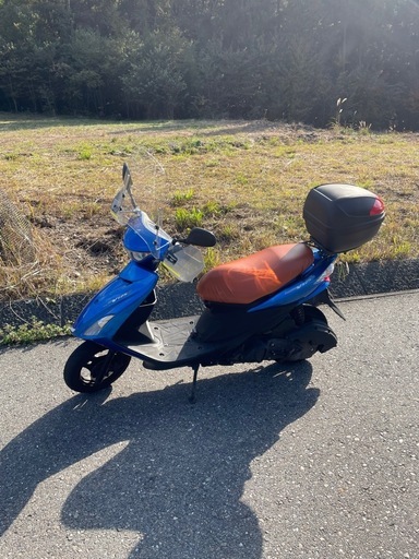 通勤快速・125ccスクーター低走行車16680km・アドレスV125S 風防仕様