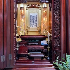 大阪府引き取り限定　創価学会 高級仏壇セットの画像