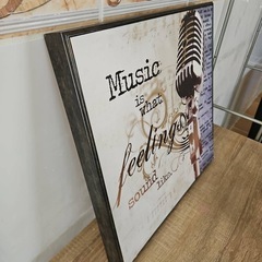 軍基地内購入  壁掛けパネル アートの画像