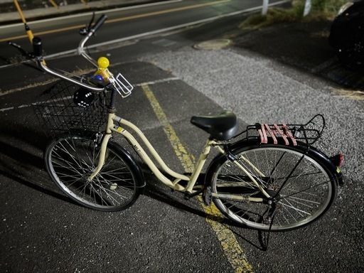 自転車売ります　値下げ要相談