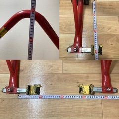 【訳あり】バイクスタンド 改造品 コンパクト仕様 整備・冬期保管などにの画像