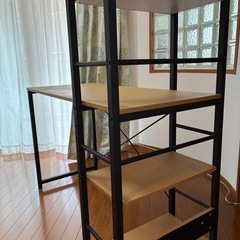 ニトリ システムデスク ザッキー　110の画像