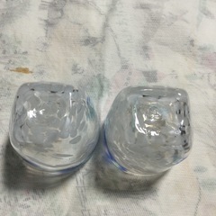 ◆琉球ガラス2点セット◆ベトナム製　代理出品の画像