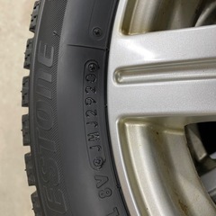 VRX 155/65r14 新品溝見え　スタッドレス　ホイールセット　4本　の画像
