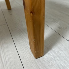 パイル材デスク　無印良品　学習机の画像