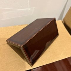 小口平　タイル　ブラウン　ツヤありの画像