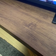 テレビ台　シンプル　おしゃれ　ウッド調　　アイアンの画像