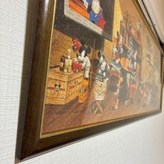 ディズニー　歴代ミッキー  パズル 額縁付きの画像