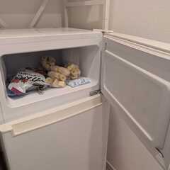 冷蔵庫 Haier製 2017年製造 85L (冷蔵60L 冷凍25L)の画像