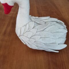 フェルト　アヒル　ぬいぐるみの画像