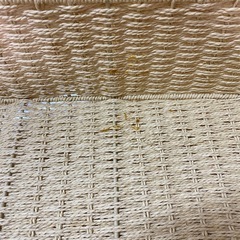 【ニトリ】手編み風収納ボックス4点の画像