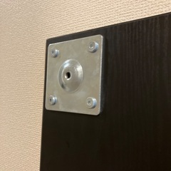 デスク　黒　100×60 ニトリの画像