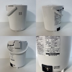 🟢 ZOJIRUSHI 加湿器 ホワイト [スチーム式]の画像