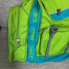 【Coleman】リュックサック 50ℓ|グリーン【小学生】の画像
