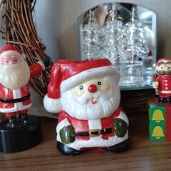 まとめ売り　クリスマスオーナメント　サンタ小物　ローソク　リース　写真立ての画像
