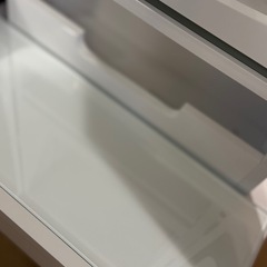 ニトリ　三面鏡ドレッサー　ホワイトの画像