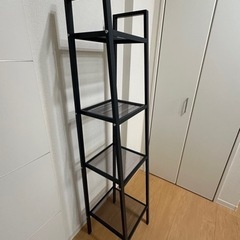 IKEA LERBERG レールベリ　シェルフ　ダークグレー　棚　収納　の画像