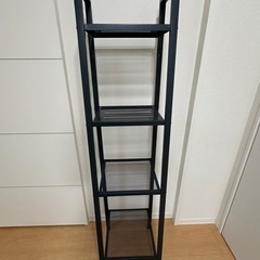 IKEA LERBERG レールベリ　シェルフ　ダークグレー　棚　収納　の画像