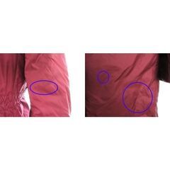 【まだ受付中・送付可能】中古 ペカ PECA ダウン コート 11 ワインレッド系 ジップアップ 上着 アウター レディース 11 早い者勝ちです✨✨の画像