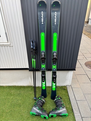 ＨＥＡＤ2024年モデルスキー板163㎝、ＨＥＡＤ靴26.5㎝
セット