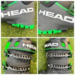ＨＥＡＤ2024年モデルスキー板163㎝、ＨＥＡＤ靴26.5㎝
セットの画像