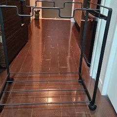 美品✨山崎実業 tower タワー 分別ダストワゴン 3分別 ブラック ゴミ箱の画像