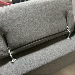 ニトリ　大型ソファ グレーの画像