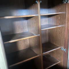 11/16まで 食器棚B 黒の画像