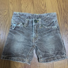 アースマジックのダウンベストとレイアリスの半ズボンの画像