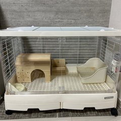 【美品】うさぎケージ  イージーホームシャイニー80の画像