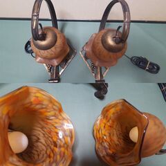 アンティーク スタンドライト スタンドランプ DIY  田舎 インテリア 2個セット！ 小売り仕入れにいかがですか？の画像