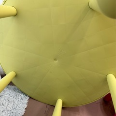 IKEA MAMMUT イケア マンムット 丸テーブル チェア4脚 セットの画像