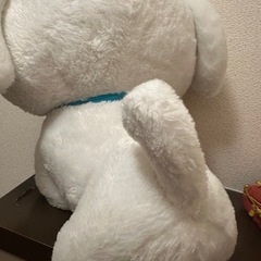 しろのぬいぐるみの画像