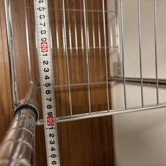 スチールラック！メタルラック！ハンガーラック！！横幅90cm×奥行き45cm×高さ178cm！！の画像