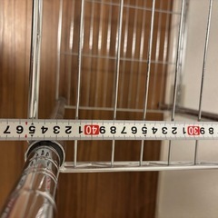 スチールラック！メタルラック！ハンガーラック！！横幅90cm×奥行き45cm×高さ178cm！！の画像