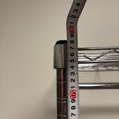 スチールラック！メタルラック！ハンガーラック！！横幅90cm×奥行き45cm×高さ178cm！！の画像