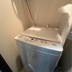 一人暮らしセット　洗濯機　電子レンジ　冷蔵庫の画像