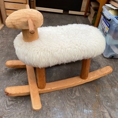 羊の遊び遊具　綺麗です♪引き取り限定！の画像