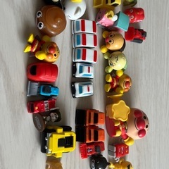 アンパンマン ミニチュアおもちゃ 約40個セットの画像