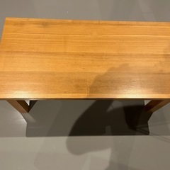 【無印良品　MUJI ローテーブル　カフェテーブル】の画像