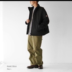 DANTON ダウンジャケット DT-A0199 LAS ブラックMの画像