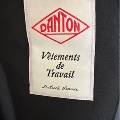 DANTON ダウンジャケット DT-A0199 LAS ブラックMの画像