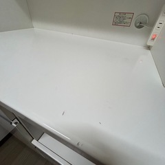 12月5日⭐︎道路沿いに出します♪白　カップボード 食器棚 キッチンボード レンジボード　の画像